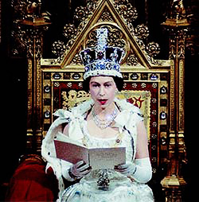 queen elizabeth ii coronation portrait. Queen Elizabeth II coronation
